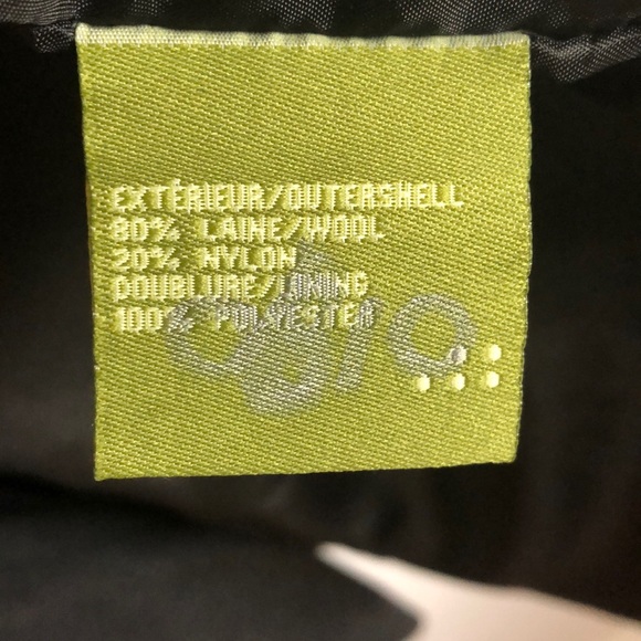 Soia & Kyo Charcoal Wool Belted Peacoat - Picture 15 of 16